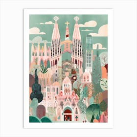 Sagrada Familia Barcelona Spain Art Print