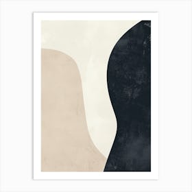 Floating Silence Minimalist Style Art Print