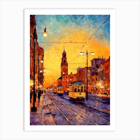 Takism Square Meydan Pixel Art 6 Art Print