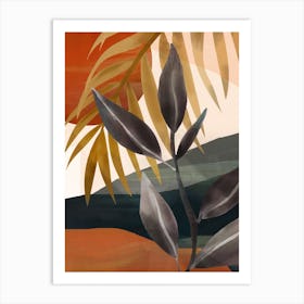 Tropical Summer Abstract Art 8 Art Print