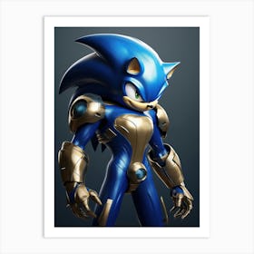 Sonic The Hedgehog 10 Art Print