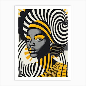 African Woman 100 Art Print