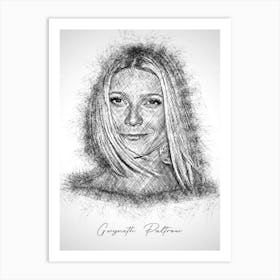 Gwyneth Paltrow Art Print