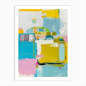 Abstract Of A Car Art Print