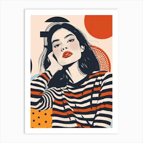 Fashion Illustration 25 Art Print