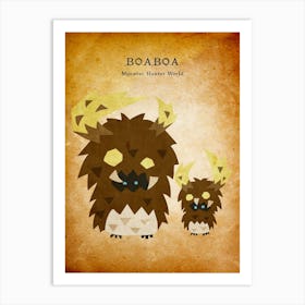 Boaboa Vintage Art Print