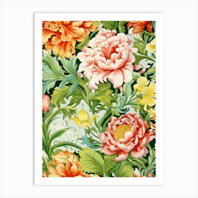 Floral Pattern 22 Art Print