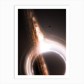 Gargantua Interstellar Art Print