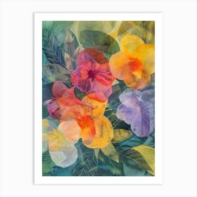 Tropical Hibiscus Art Print