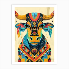 Bull Canvas Print 2 Art Print