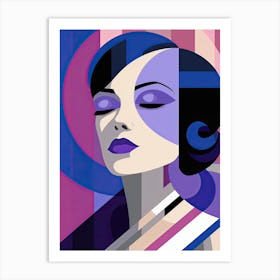 Deco Woman, Bauhaus Art Print