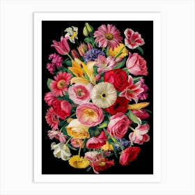 Bouquet Of Flowers 19 Art Print