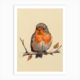 Robin 2 Art Print