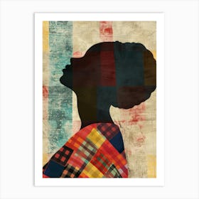 Silhouette Of A Woman 52 Art Print