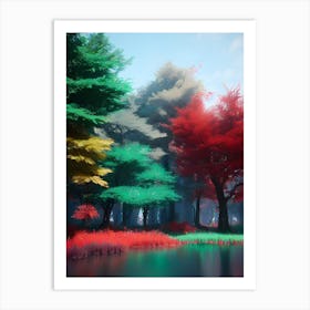 Tree Forest Art Print