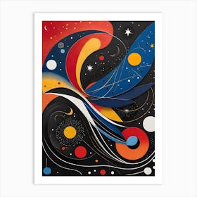 Bird In Space Art Print