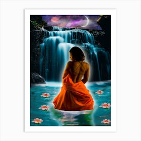 Infinite Waters Art Print