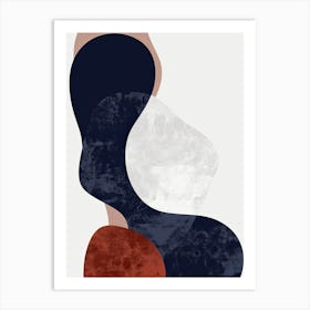 Lahti Stone Park Bauhaus Minimalist Art Print