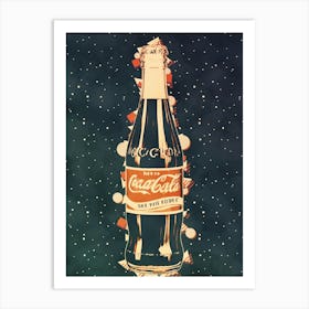 Coca Cola Bottle 1 Art Print