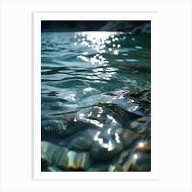 Reflection In The Water Art Print