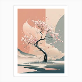 Cherry Blossom Tree 10 Art Print