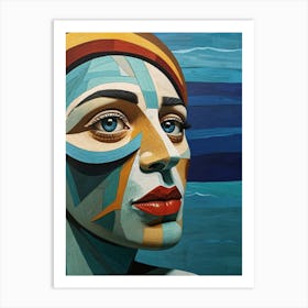 Abstract Of A Woman 7 Art Print