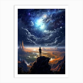 Starry Night Art Print