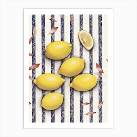 Amalfi Lemons 3 Art Print