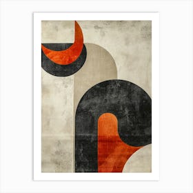 Abstract modern art Painting 1 Art Print