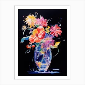 Flowers In A Vase 22 Art Print