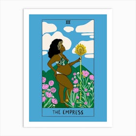 The Empress Tarot Card Art Print