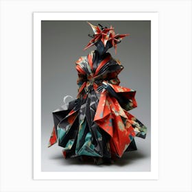 Origami Japanese Style 5 Art Print