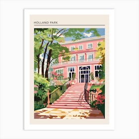 Holland Park London Art Print