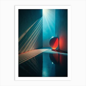 Rays Of Light Art Print