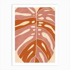 Tropical Leaf 2 Art Print
