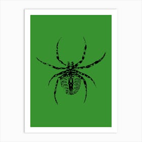 Black Widow Spider Art Print