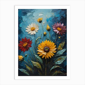 Daisies 3 Art Print