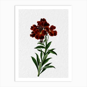 Red Flowers 4 Art Print