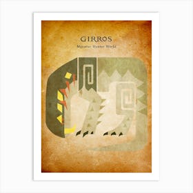 Girros Vintage Art Print