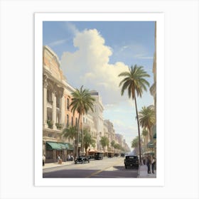 Charleston Street Art Print