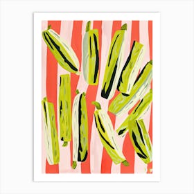 Endive Summer Illustration 6 Art Print