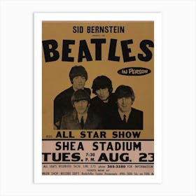 Sets The World Auction Record For Any Original Concert Poster Art Print