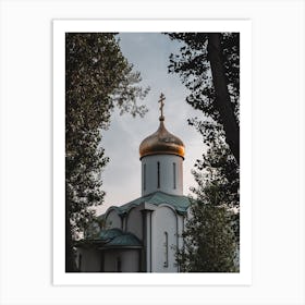 Russian Church Art Print
