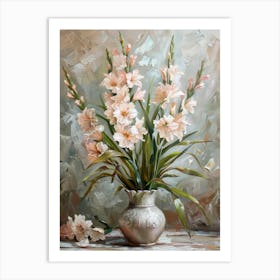 A World Of Flowers Gladiolus 1 Painting Art Print