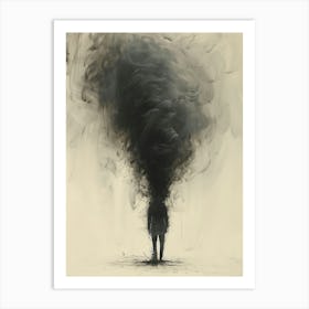 'Darkness' Art Print