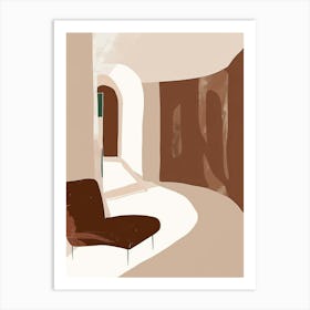 Room With A Chair 2 Art Print