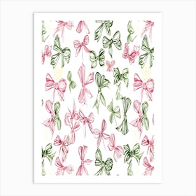 Bows Art Print