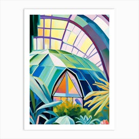 Muttart Conservatory, Canada Abstract Still Life Art Print