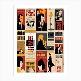 Pulp Fiction Art Print