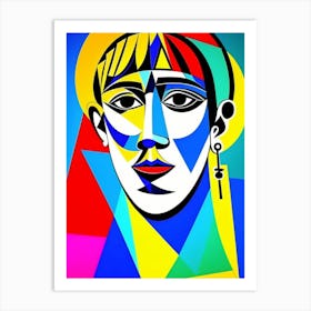 Abstract Of A Woman Art Print